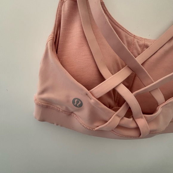 Lululemon Sport Bra size 2 Pink - Picture 5 of 7
